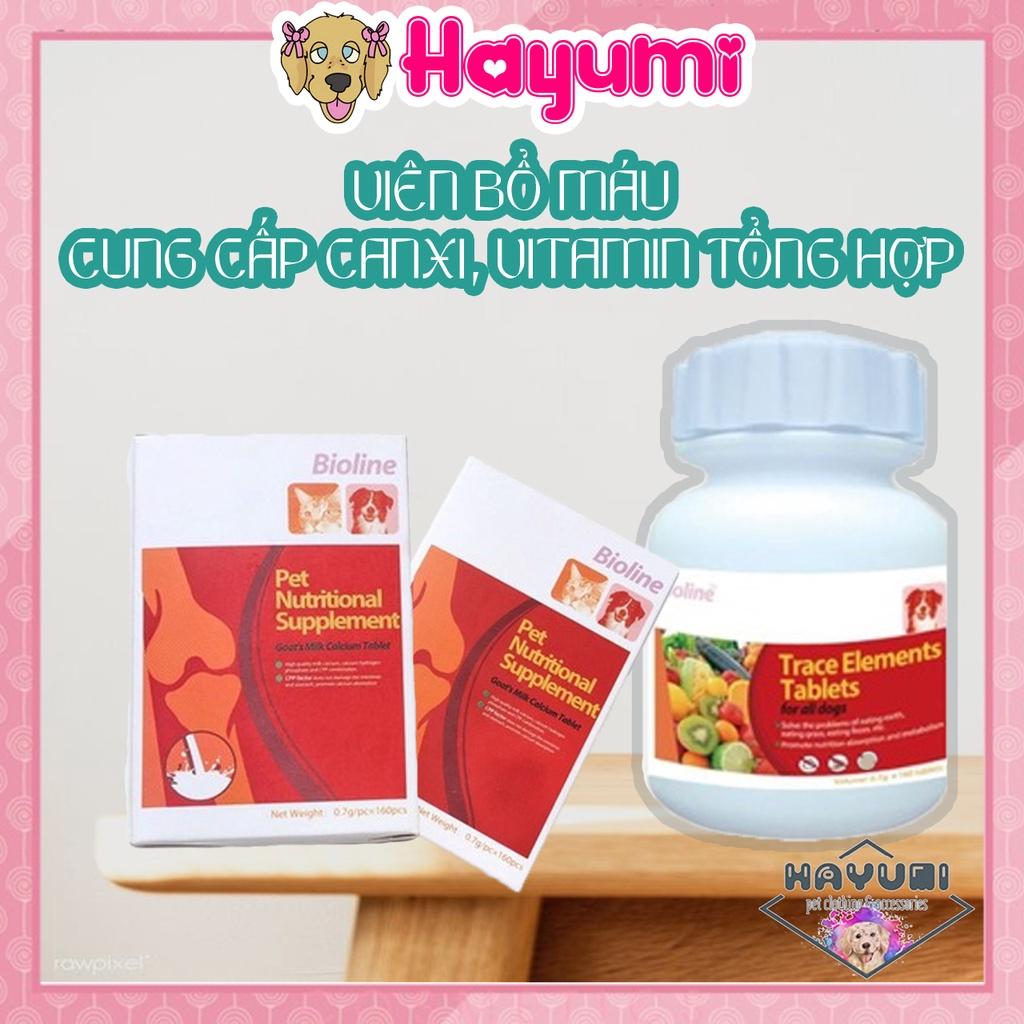 VIÊN BỔ MÁU BIOLINE, CUNG CẤP CANXI, VITAMIN TỔNG HỢP - HAYUMI