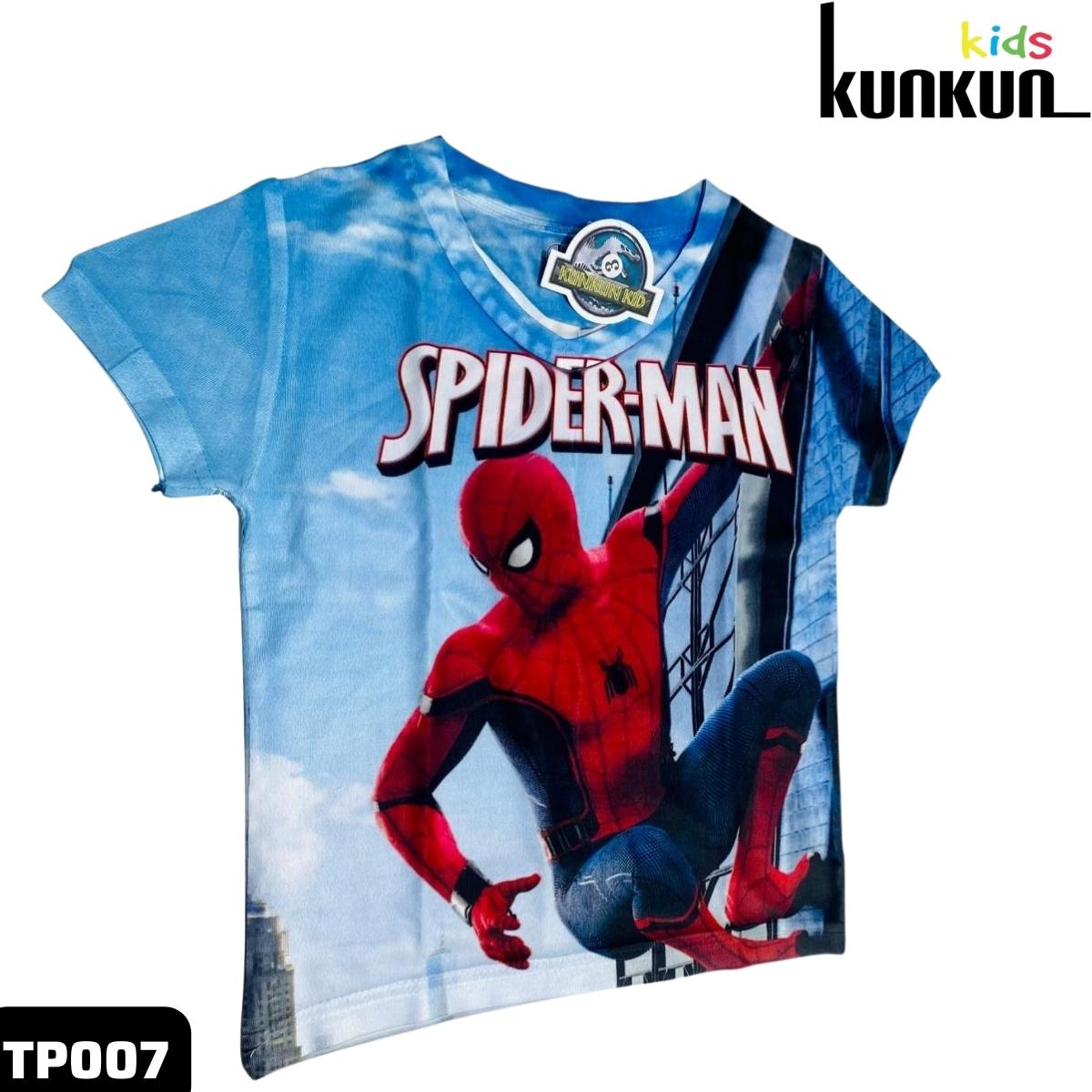 Đồ Bộ Bé Trai Hình Spider Man In 3D 09  (Size