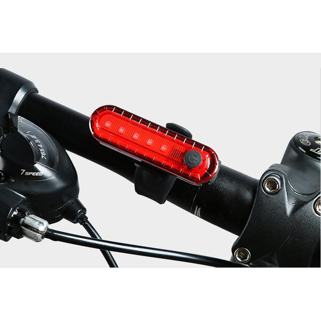 Rechargeable Bicycle Light Mountain Cycle Front Headlight Rear Light