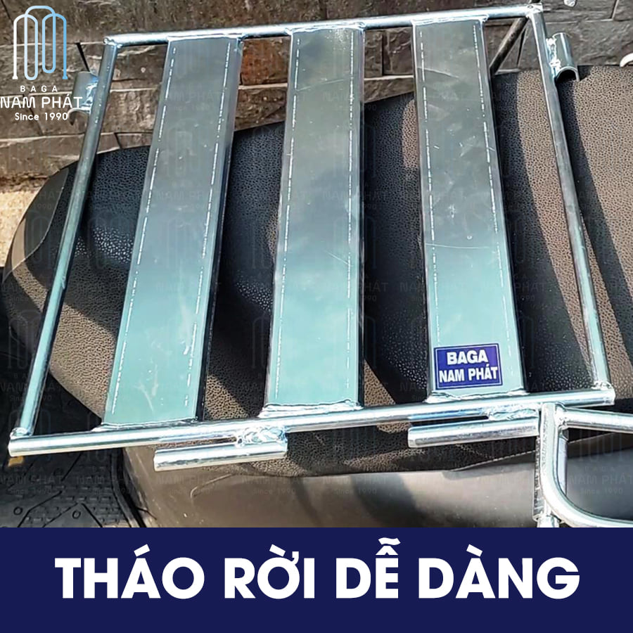 Baga chở hàng đổ xăng tiện lợi không cần tháo Nam Phát