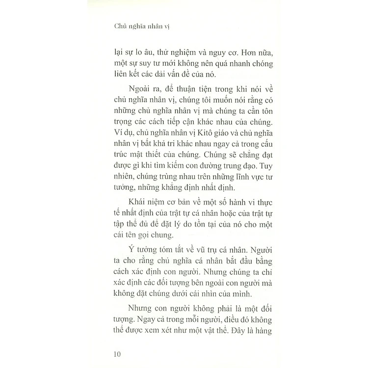 Chủ Nghĩa Nhân Vị (TP)
