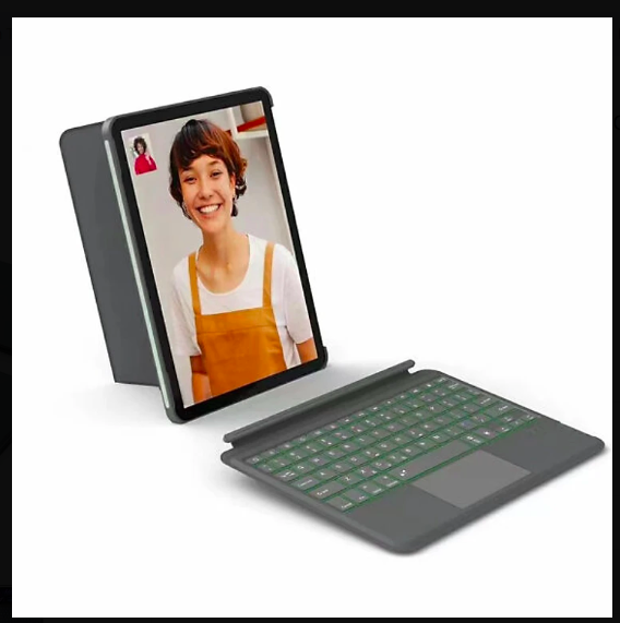 Bao Da Kèm bàn phím Dành cho iPad Gen 10 10.9 inch 2022 Chính Hãng WIWU bàn phím kết nối bluetooth có di chuột TrackPad, có Ngăn đựng bút - hàng chính hãng