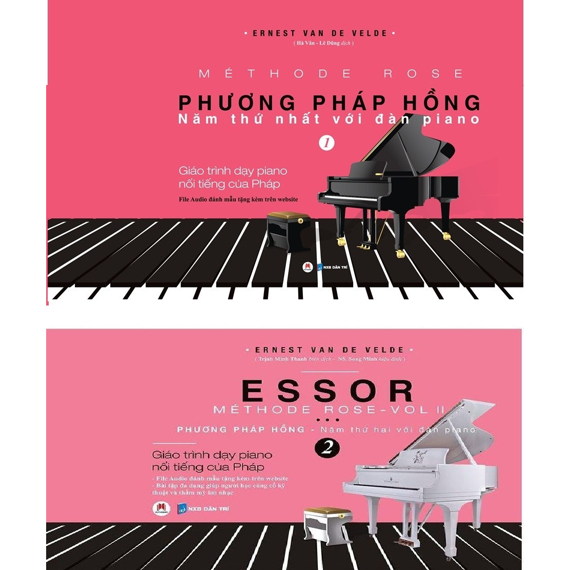 Combo Sách - Giáo Trình Dạy Piano Nổi Tiếng Của Pháp