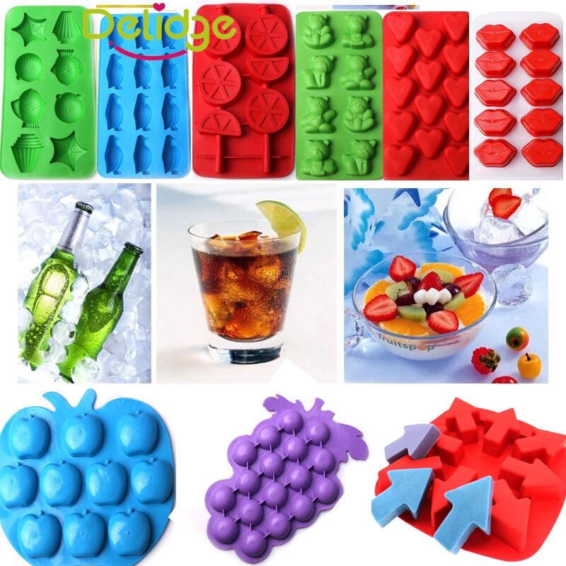 Khuôn silicon làm đá/ socola đa năng tiện dụng