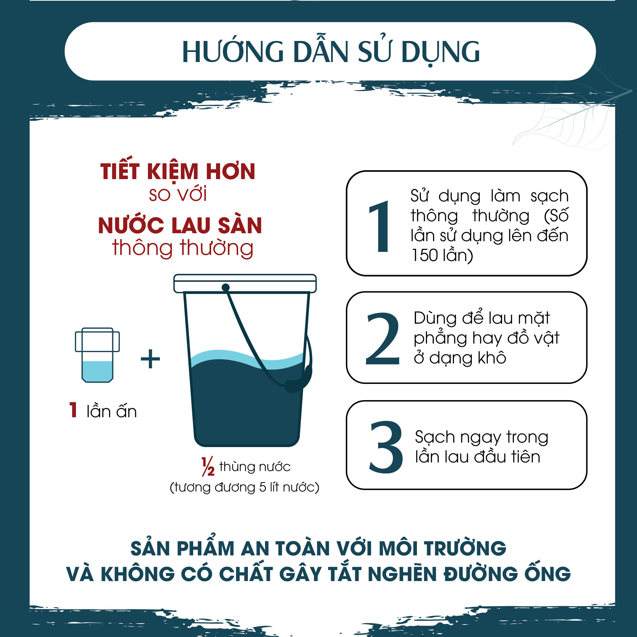 COMBO 3 Chai Nước Lau Sàn Tinh Dầu Thảo Mộc Hữu Cơ Organic PK 1000ML/Chai - Đuổi muỗi và côn trùng - Hương thơm tinh dầu dịu nhẹ - An toàn cho bé vận động.