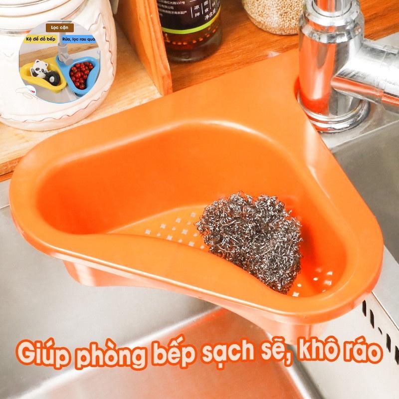 Khay treo bồn rửa bát có lưới lọc rác đa năng, tiện dụng 88302 THẾ GIỚI TIỆN ÍCH