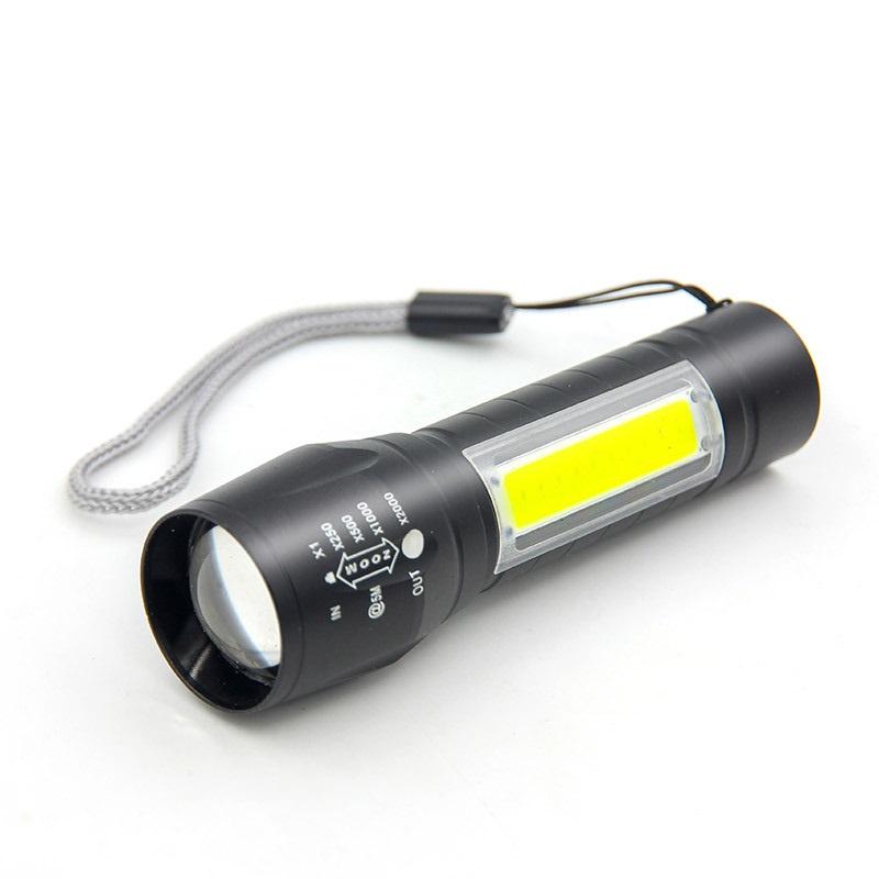 Đèn pin zoom 911 led cầm tay dã ngoại siêu sáng