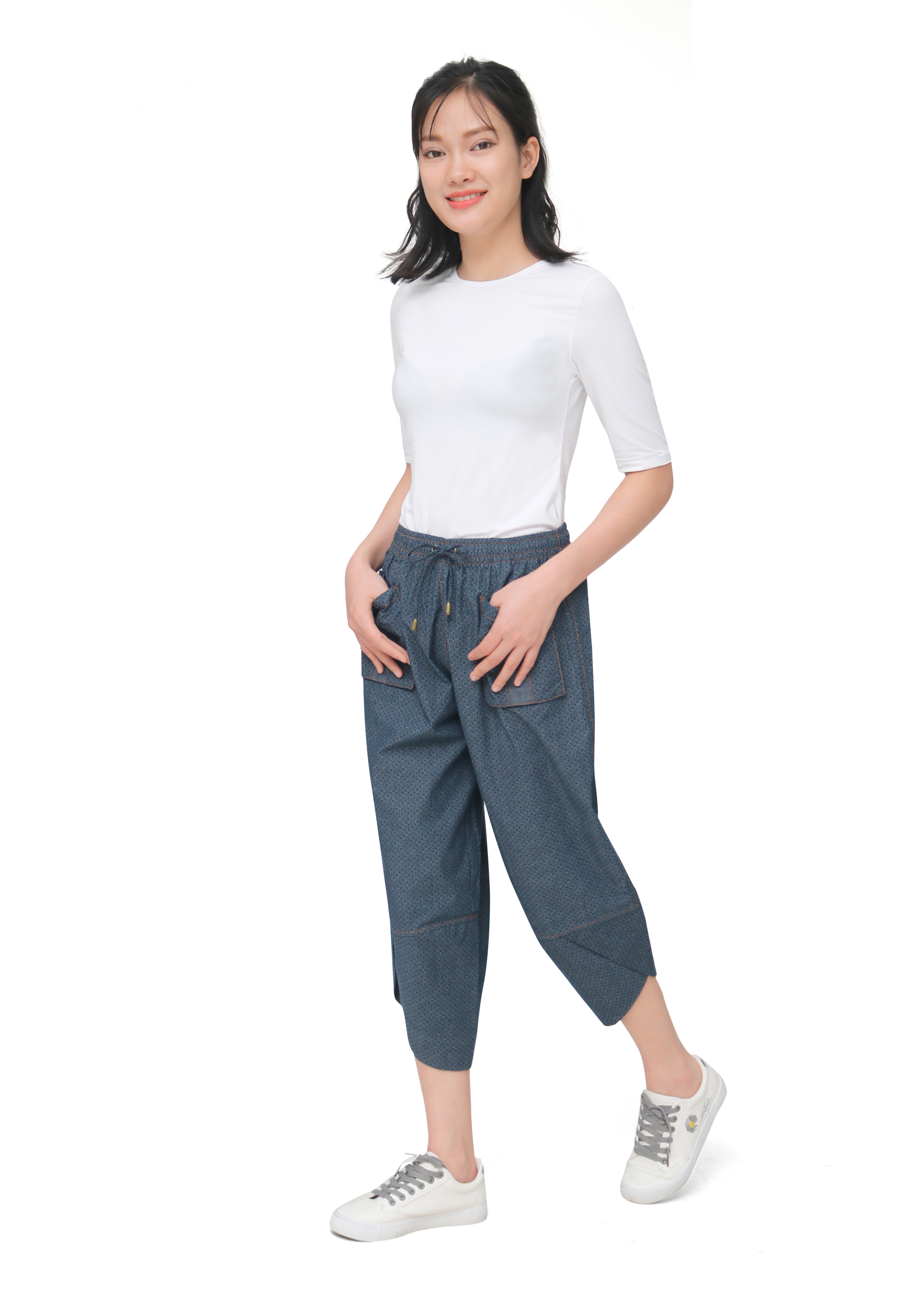 Quần bò nữ tím than Narsis P9030
