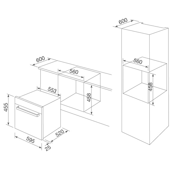 Hàng Chính Hãng-Tủ Bảo Quản Rượu Âm Tủ Malloca MWC 24CP - Sức Chứa 24 Chai - 54L