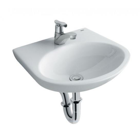 Chậu Rửa Lavabo Inax L-283V Treo Tường Cỡ Nhỏ .Với đặc tính kháng khẩn, dễ lau chùi - Vật liệu xây dựng Big H