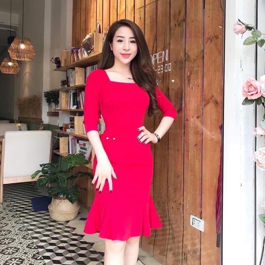 Váy đầm nữ body dự tiệc đuôi cá AM