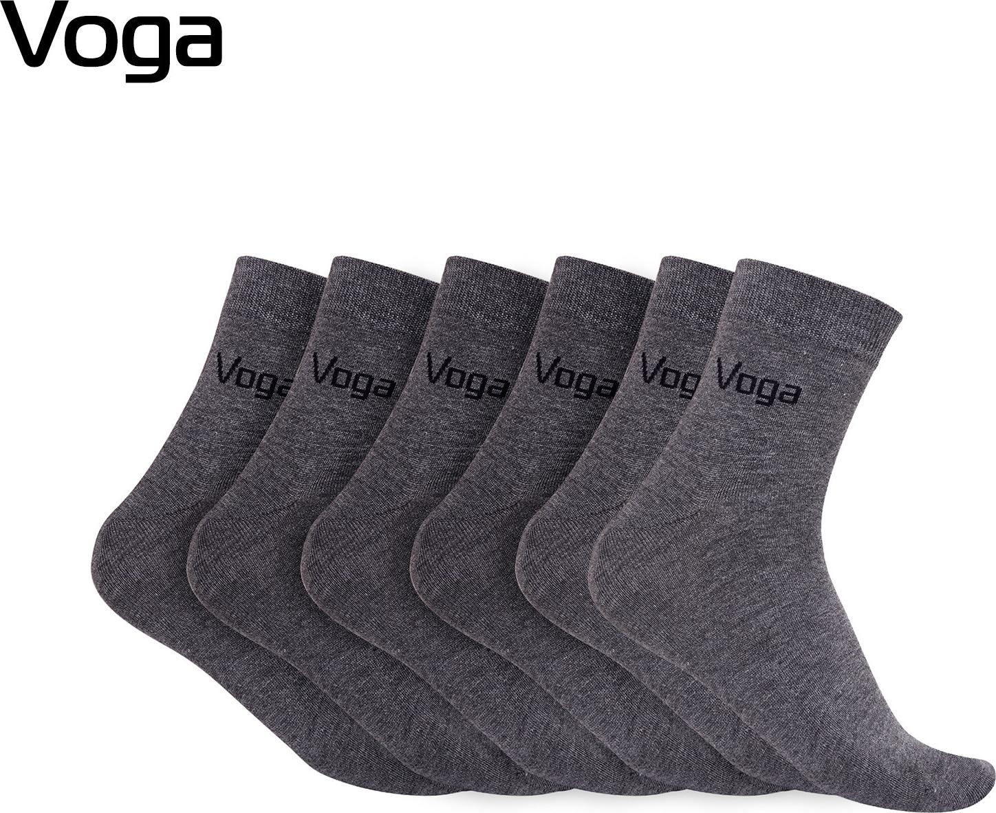 Set 3 Đôi Tất Vớ Nam Voga Cổ Cao Sợi Cotton