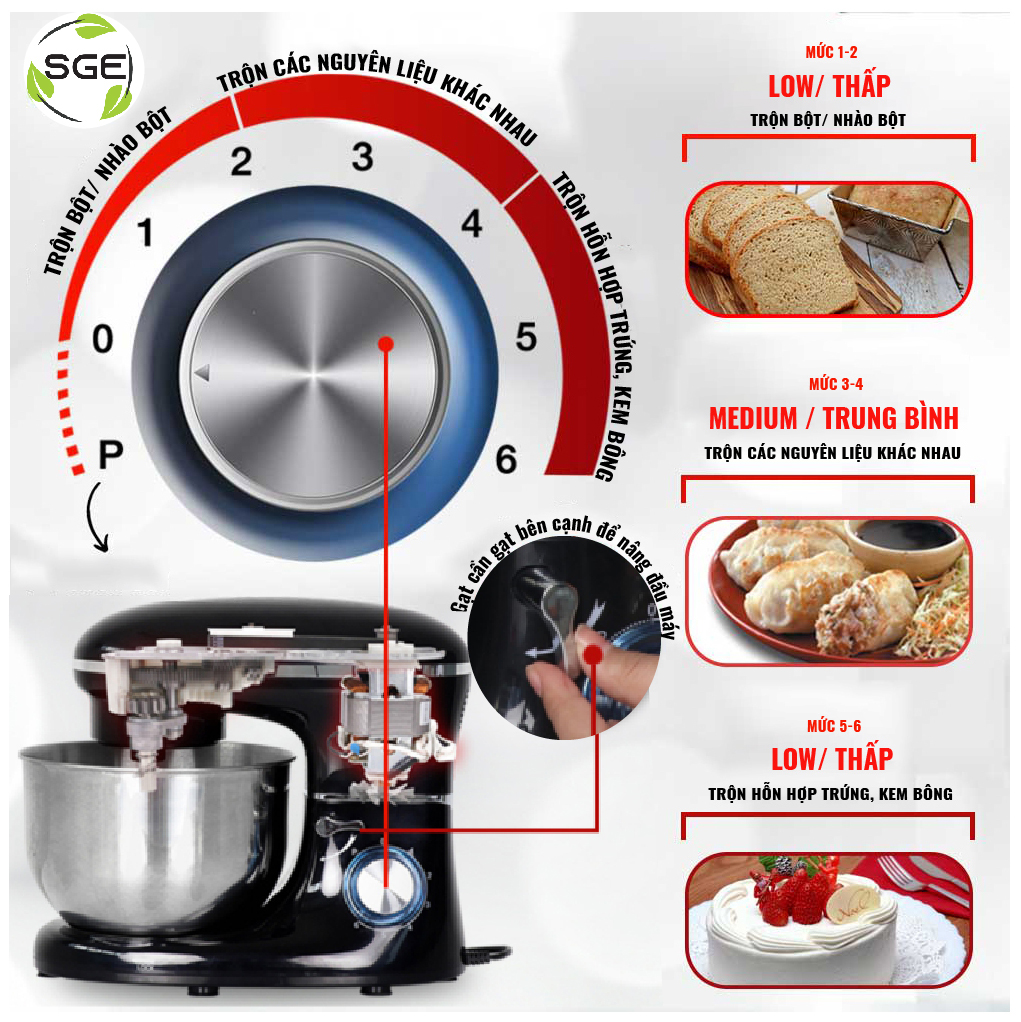 Máy nhồi bột ONYX dành cho gia đình tuy có kích thước nhỏ gọn nhưng khả năng lại không hề nhỏ.Nồi trộn là inox  304 đạt chuẩn thực phẩm Food Grade, không gỉ và bền bỉ. Hàng chính hãng Thái Lan