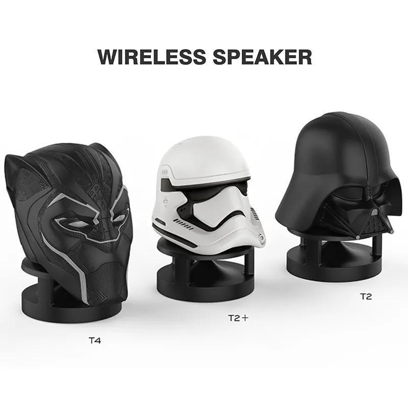 Loa siêu trầm Bluetooth không dây Marvel Spiderman V4.2 có hỗ trợ đài FM Loa thẻ TF Loa âm thanh nổi Hifi 360 di động Màu sắc: Đen