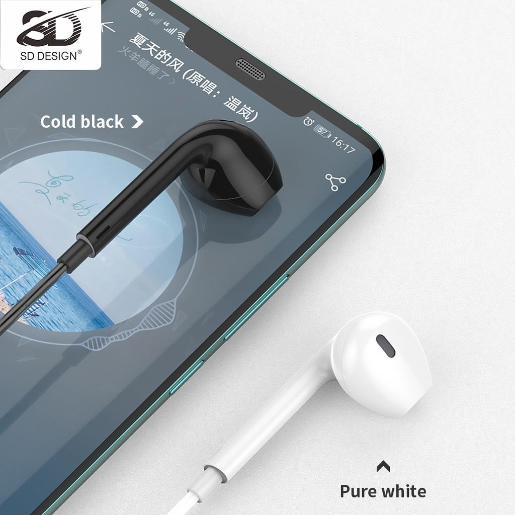 Tai nghe nhét tai SD X15 và H6 dùng cho các dòng điện thoại jack 3.5mm,có mic bảo hành 1 đổi 1