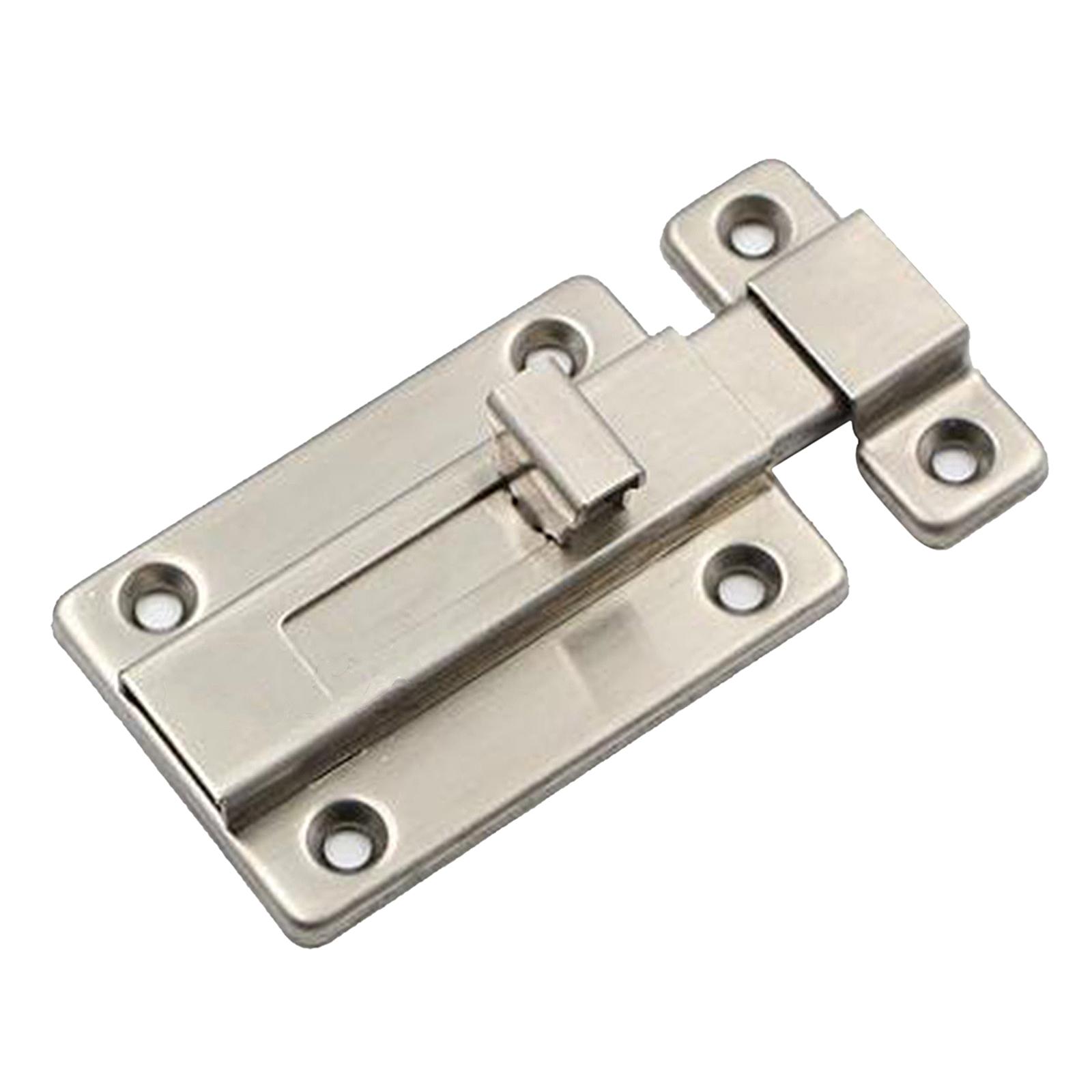 2xHeavy Duty Door Security Slide Latch Lock with Screws 2inch