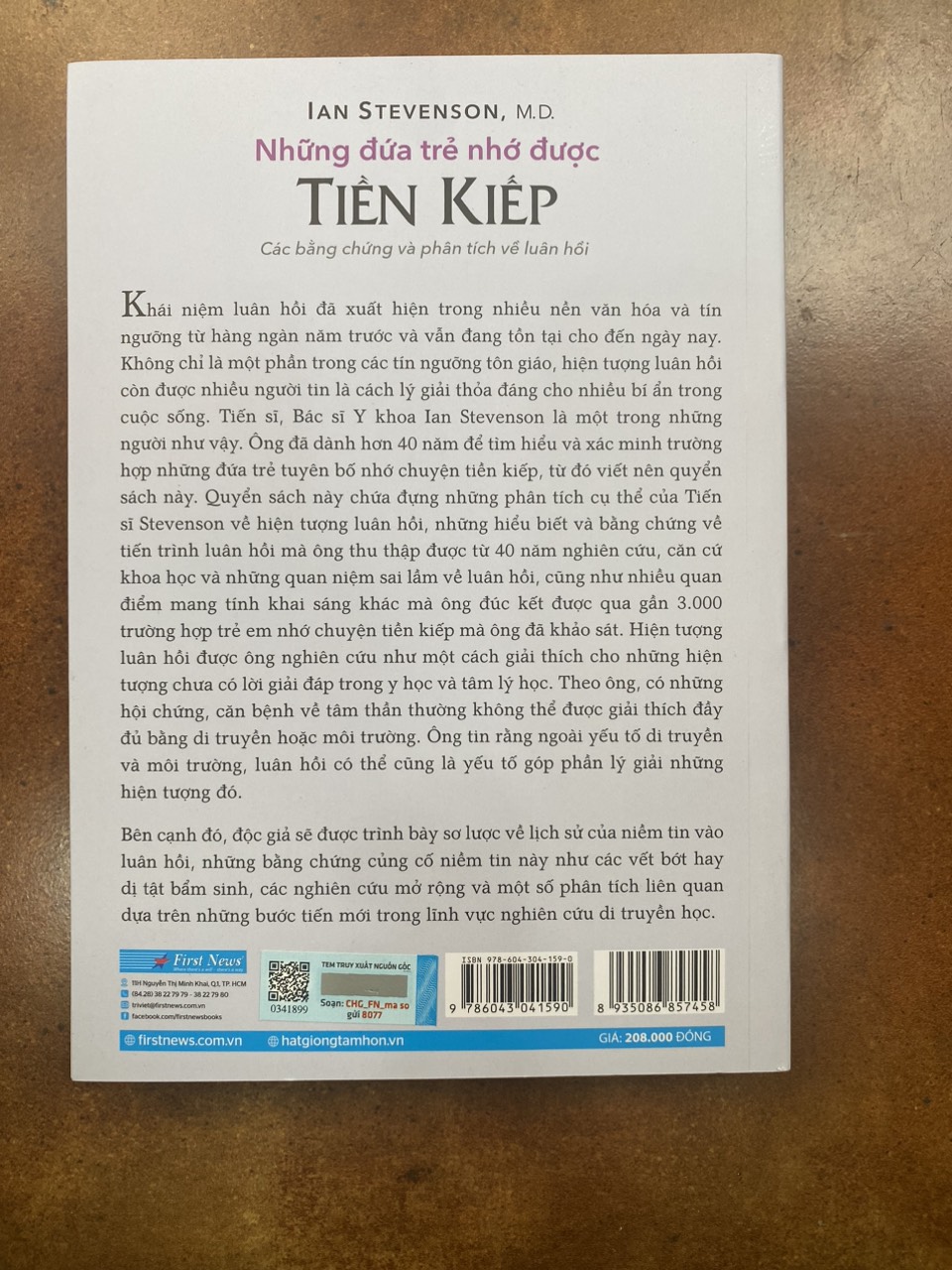 Tiền Kiếp - Những Đứa Trẻ Nhớ Được Các Bằng Chứng Và Phân Tích Về Luân Hồi