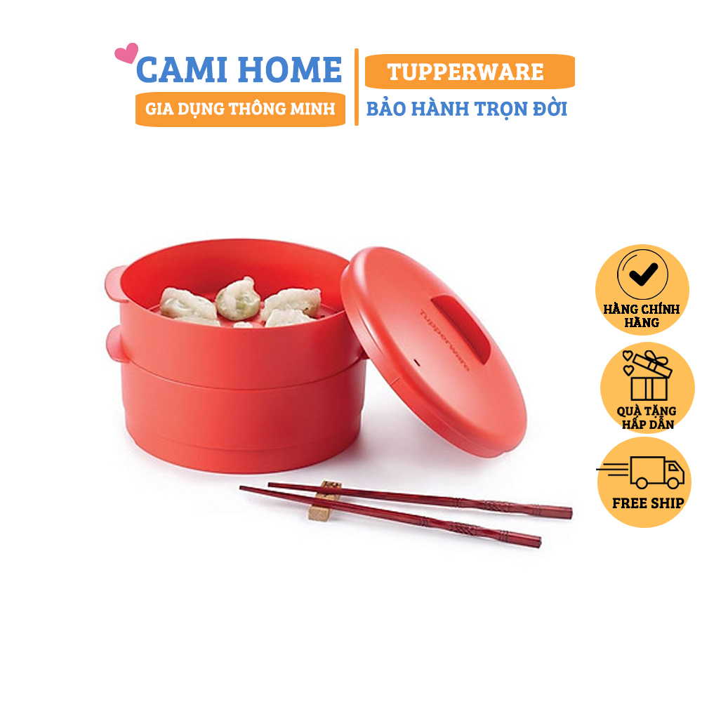 Xửng Hấp Steam It Tupperware, Xửng Hấp Nhựa Nguyên Sinh Đa Năng