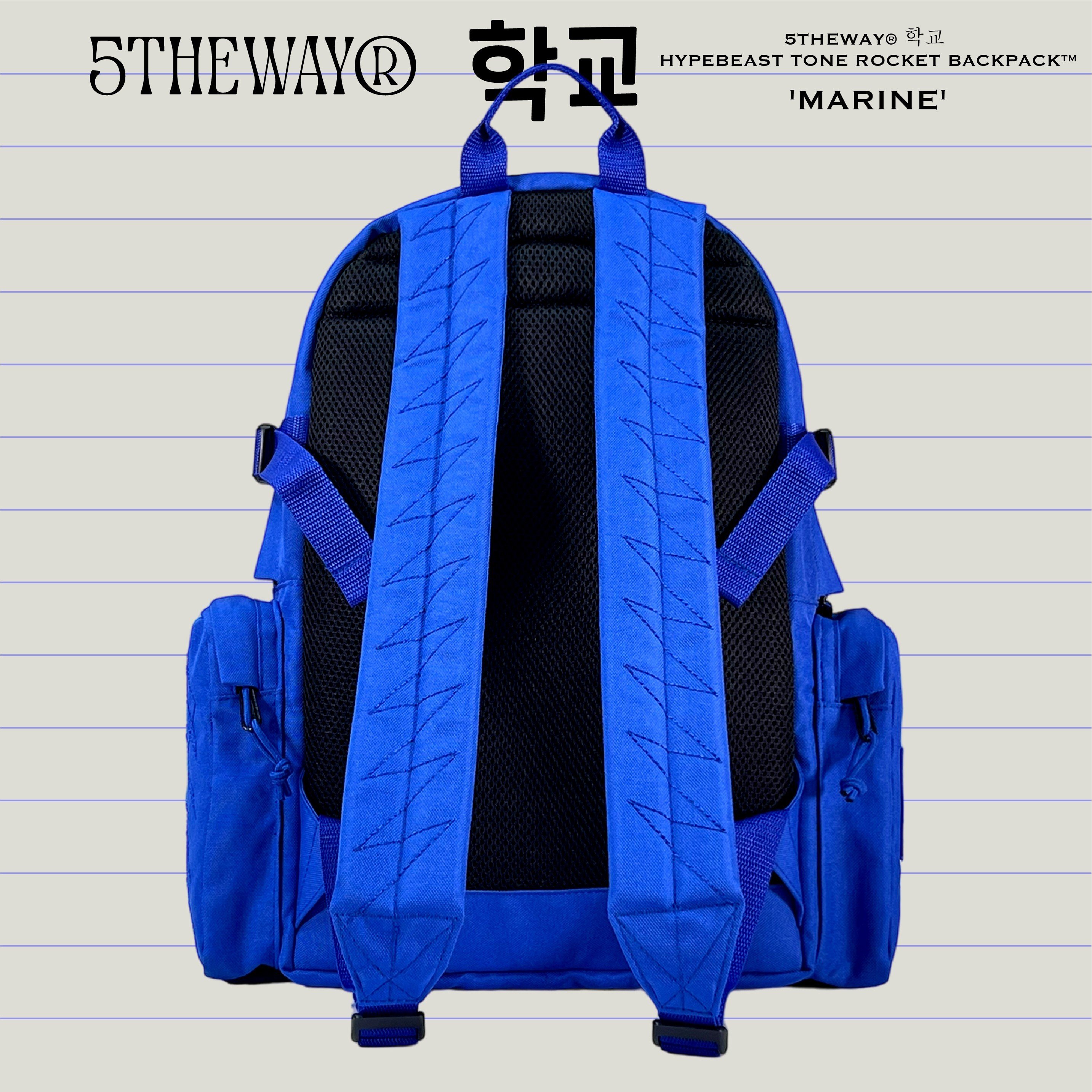 Balo 5THEWAY 학교 HYPEBEAST TONE ROCKET BACKPACK