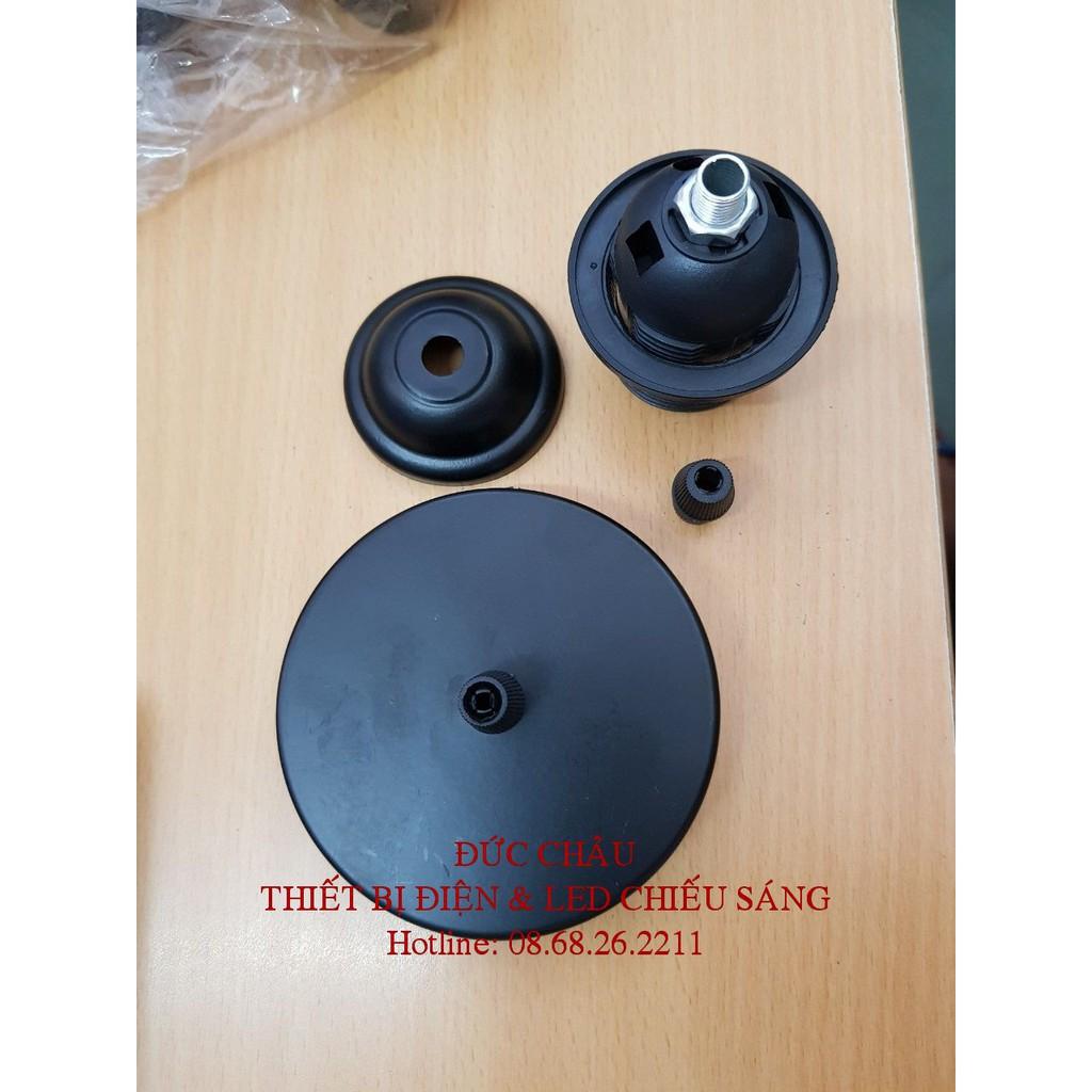 Bộ đui đèn thả e27 trang trí không dây