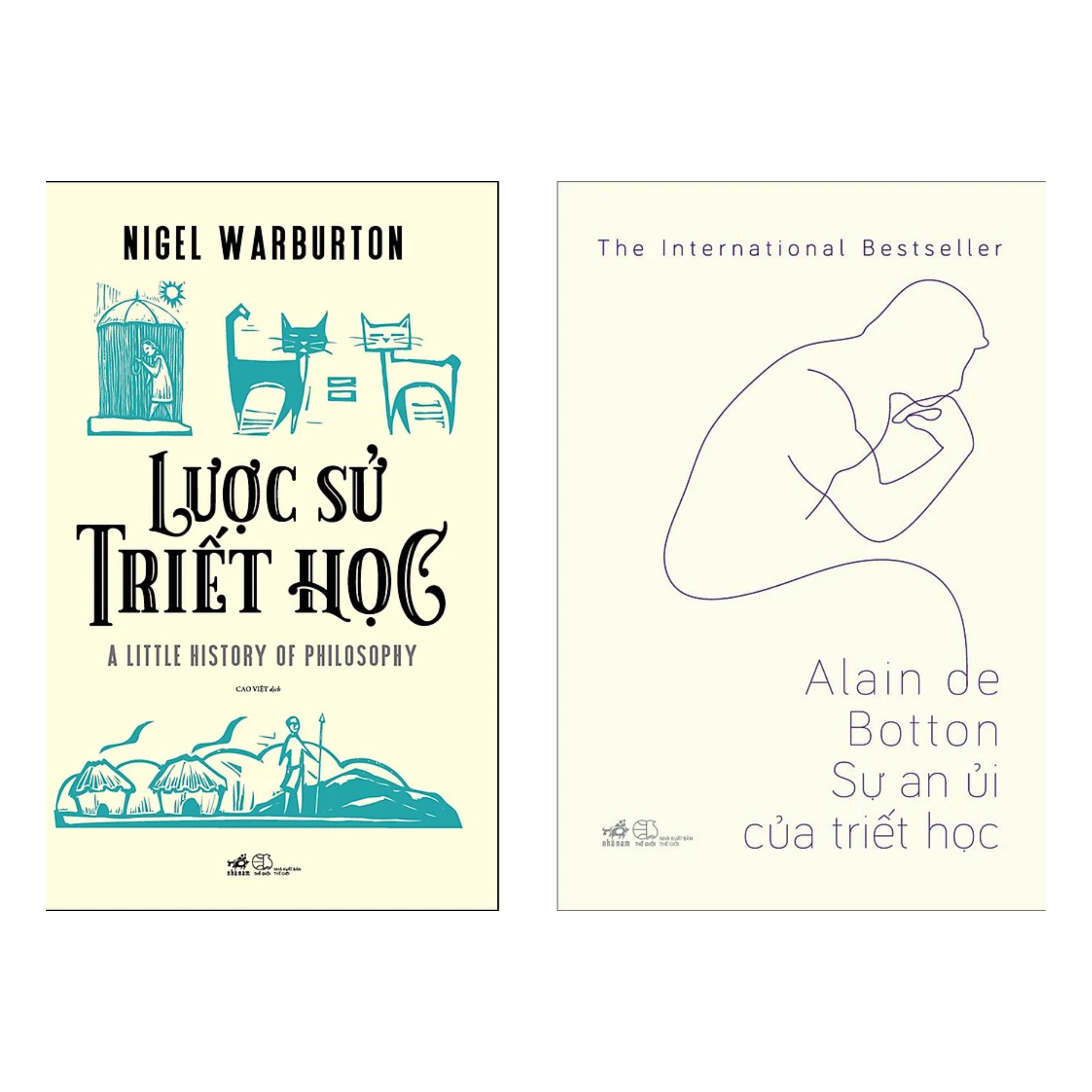 Sách Combo 2 Cuốn Xuất Sắc Nhất Gây Ấn Tượng Với Bạn Đọc : Lược Sử Triết Học nn + Sự An Ủi Của Triết Học nn