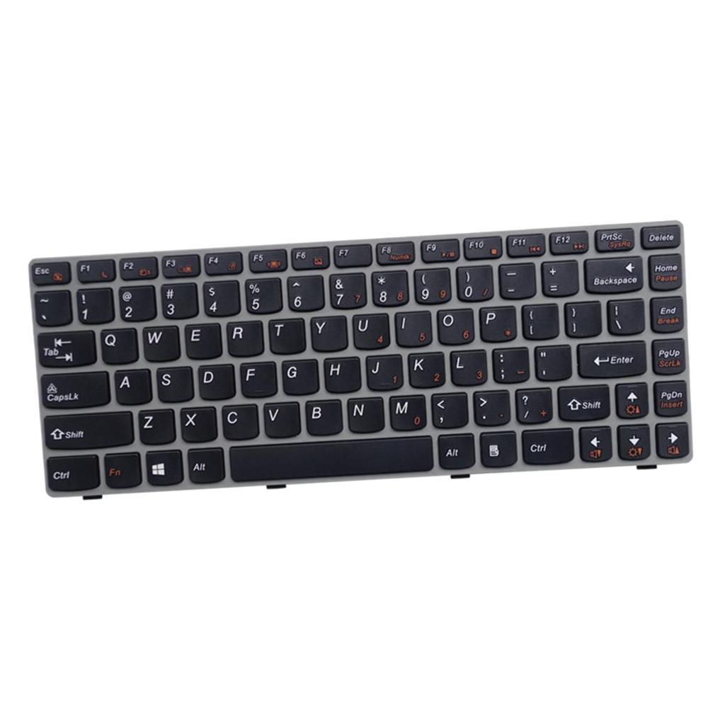 Plastic Laptop Keyboard English Layout Replacement Part for  Z460A