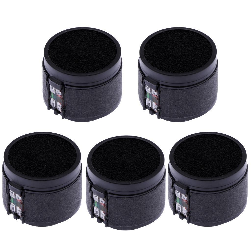 5pcs 1.1x0.98" Wireless/ Wired Microphone Replacement Dynamic Cartridge