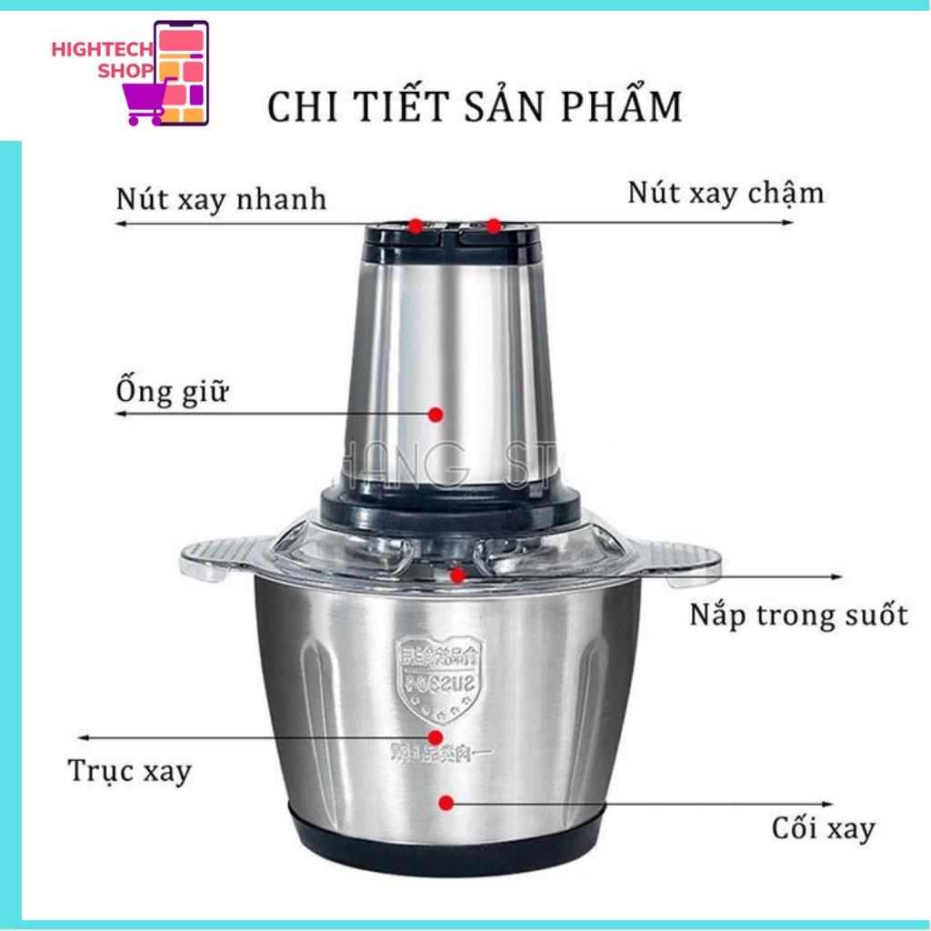 Máy xay thịt, máy xay đa năng, cối inox dung tích  2lít- 250W,