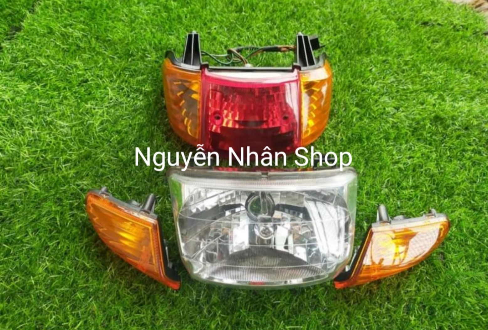 Bộ pha đèn xi nhan đèn hậu wave 110 thái