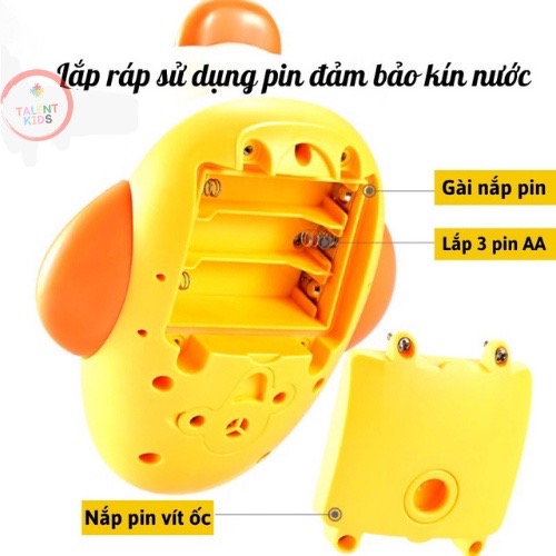 Bộ Đồ chơi nhà tắm Vịt phun nước, Đồ chơi nhà tắm cho bé hình chú vịt ngỗ nghĩnh