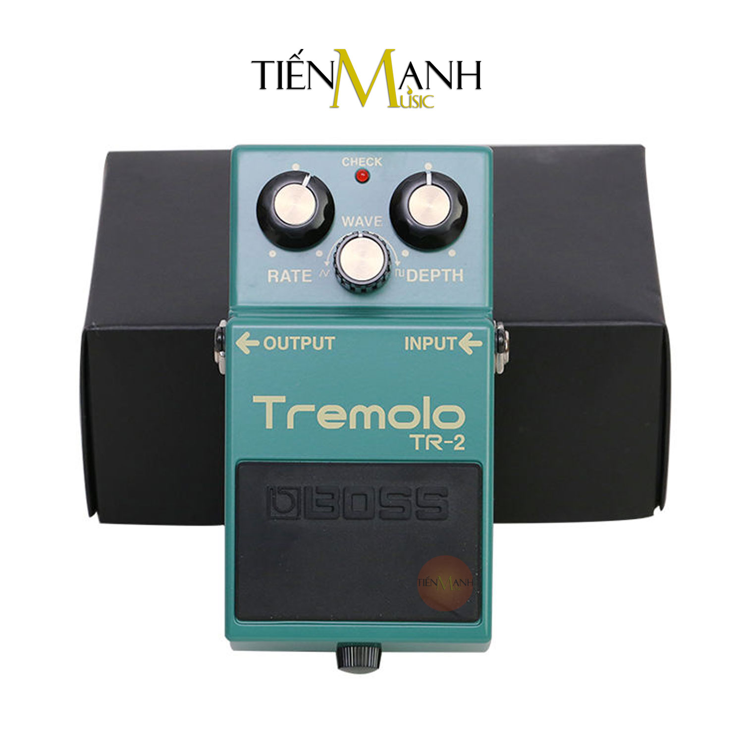 Phơ Guitar Boss TR-2 Tremolo - Bàn Đạp Fuzz Pedals Effects TR2 Hàng Chính Hãng - Kèm Móng Gẩy DreamMaker