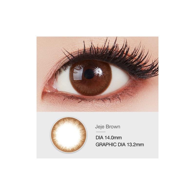 Kính Áp Tròng JeJe Brown / Gray 14.0mm - FAIRY SHOP CONTACT LENS - độ cận 0 đến 6