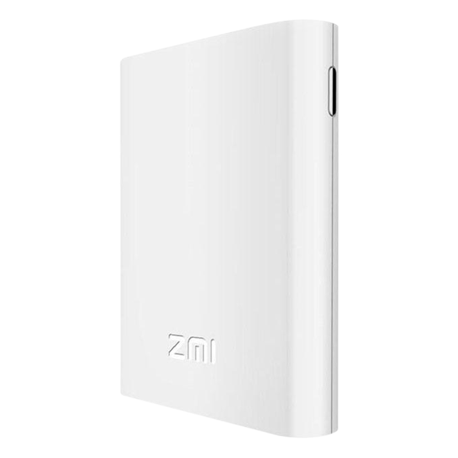 Wifi Di Động Kết Hợp Pin Sạc Dự Phòng Xiaomi ZMI MF855 (Trắng) - Hàng Nhập Khẩu