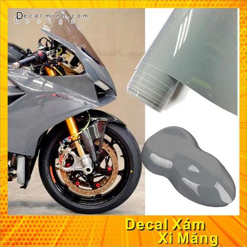 Decal màu xi măng dán xe cao cấp