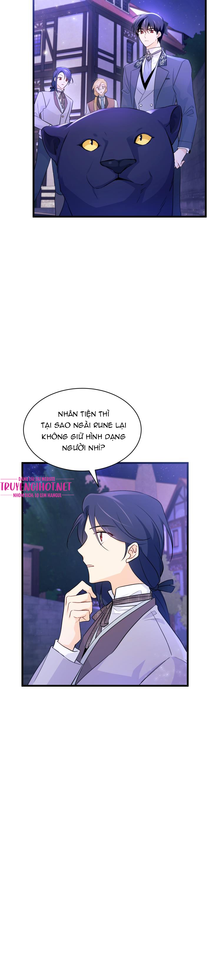 mối liên kết giữa báo đen và bé thỏ chapter 34 8