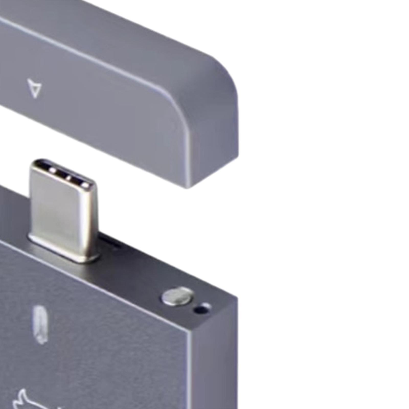 M.2  Enclosure Aluminum Alloy Case Hard Enclosure Lightweight Direct Replaces 10 G Equipment Expansion Card External Case Box for Linux