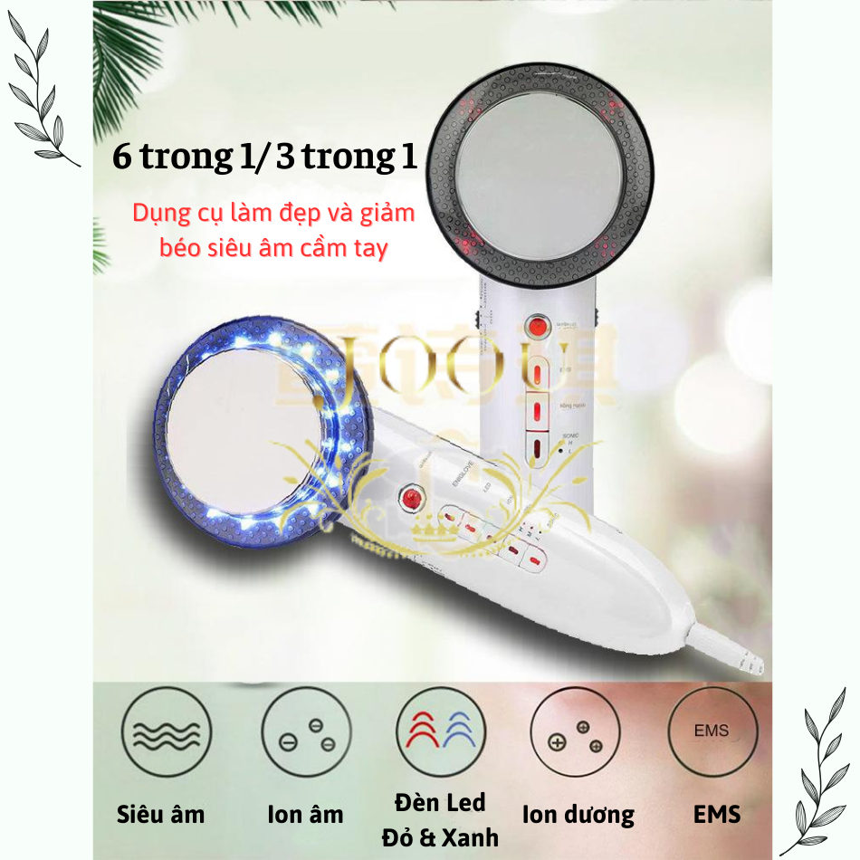 Máy Massage Bụng Sóng Siêu Âm Hồng Ngoại EMS JOOU FJ324 6 trong 1