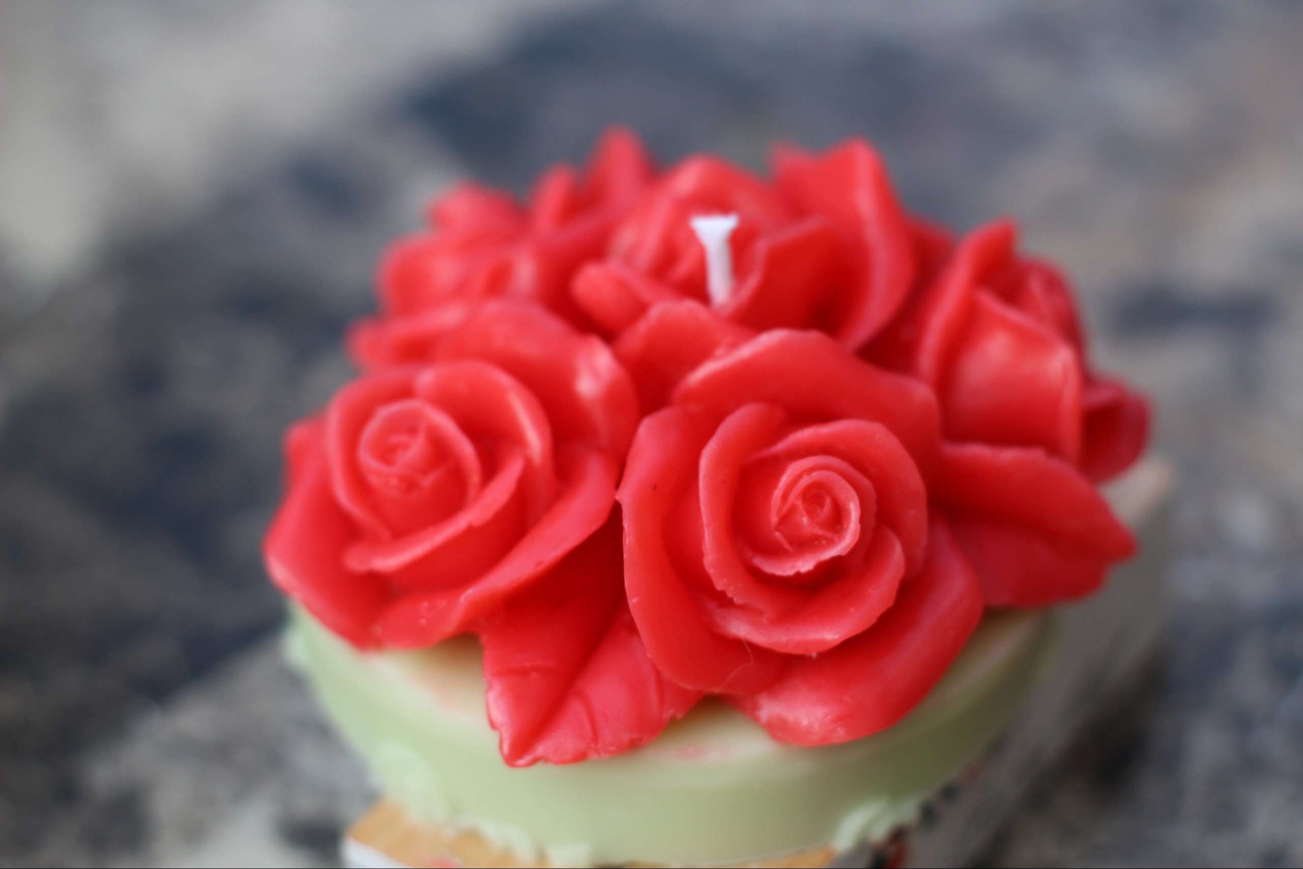 Nến thơm Valentine, nến tình nhân, nến hoa hồng [mã V2], từ shop R2D, thành phần tự nhiên, lành tính.