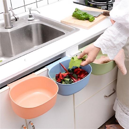 Giỏ đựng rác kẹp cánh tủ tiện lợi HT167 - Giao Ngẫu Nhiên