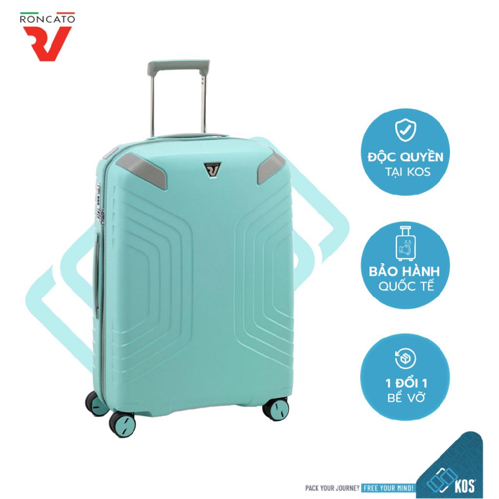 Vali kéo du lịch ký gửi size M 26 inch - Roncato Ypsilon - nhập khẩu từ Ý - màu sắc trang nhã - Nhựa siêu bền