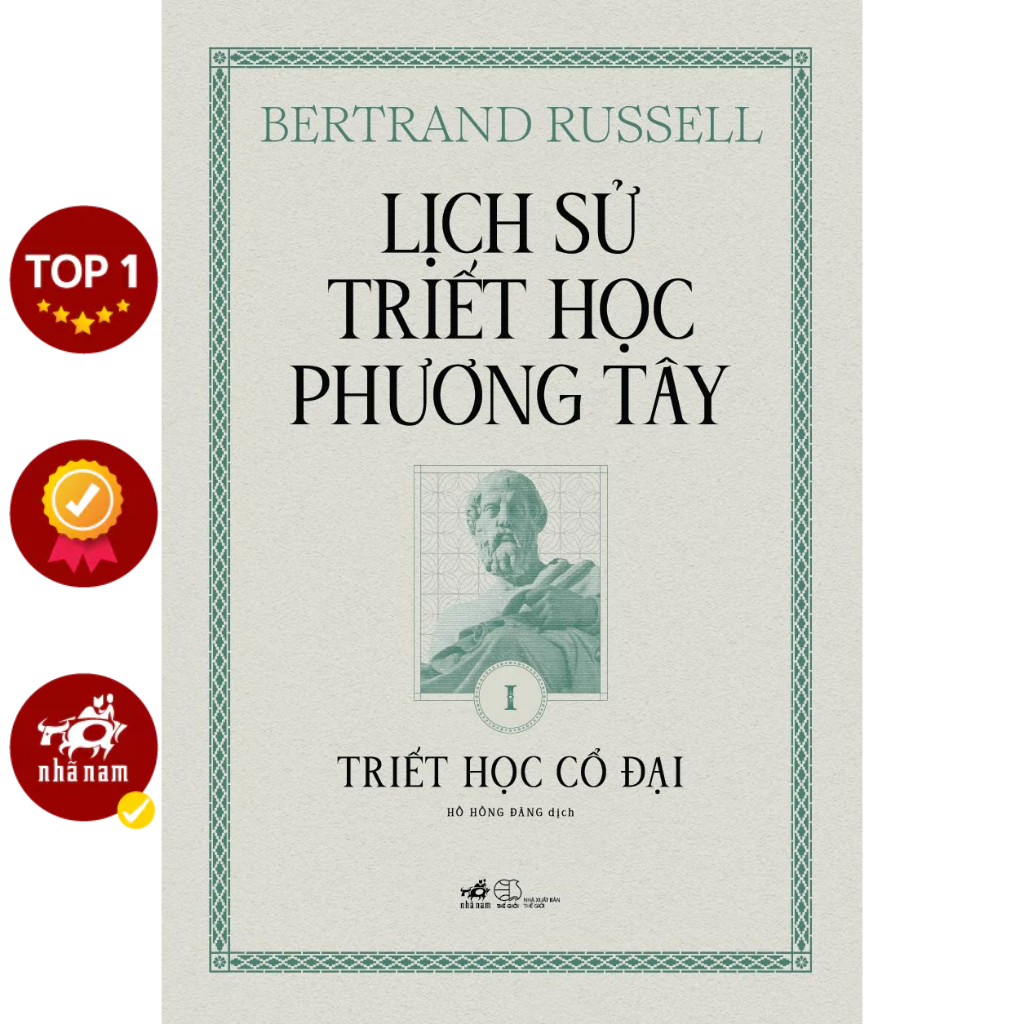 Sách - Combo Lịch sử triết học phương Tây (Trọn bộ 03 cuốn) (Bertrand Russell) (Bìa cứng) - Nhã Nam Official