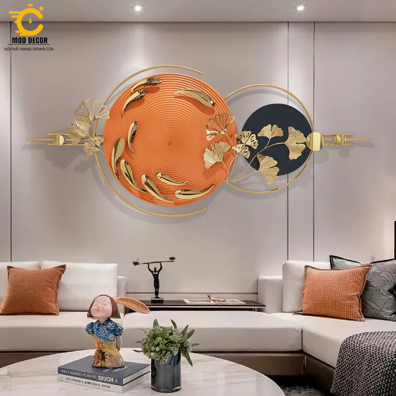 Tranh sắt treo tường trang trí MOD Decor, phong cách Bắc Âu nghệ thuật Lianzhang JJT mã 2391