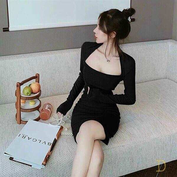 Váy Đầm Xòe, Đầm Nữ Xoè Mùa Hè Đi Chơi Đi Tiệc Biển Phong Cách Hàn Quốc Xinh Xắn Trẻ Trung.