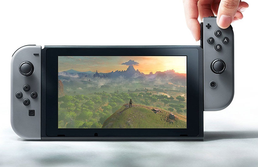 Máy Chơi Game Nintendo Switch Với Gray Joy-con (Xám) US Version - Hàng Nhập Khẩu