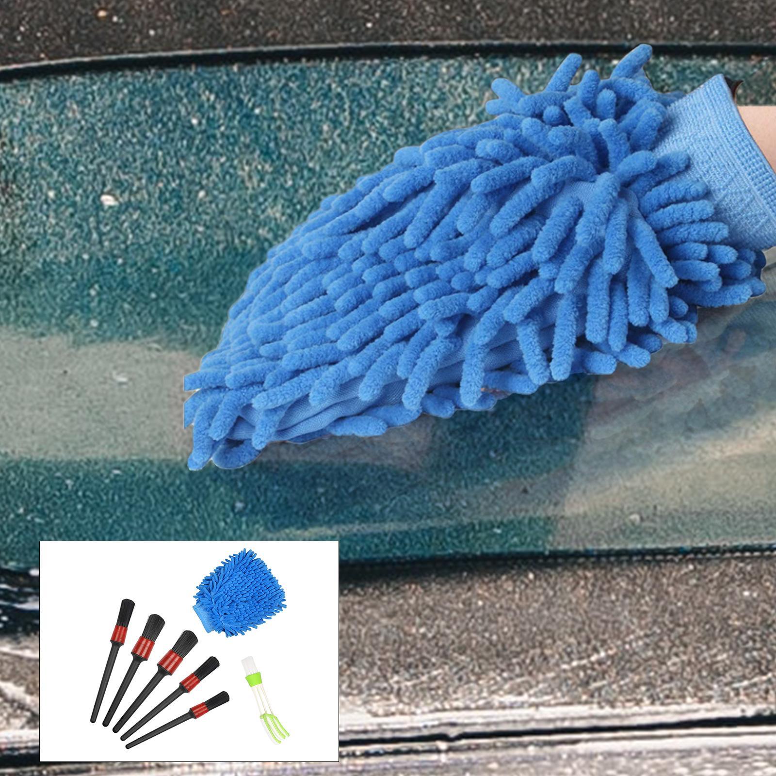 7  Car Detailing Brush Interior Cleaning  Cleaning Tools Kit