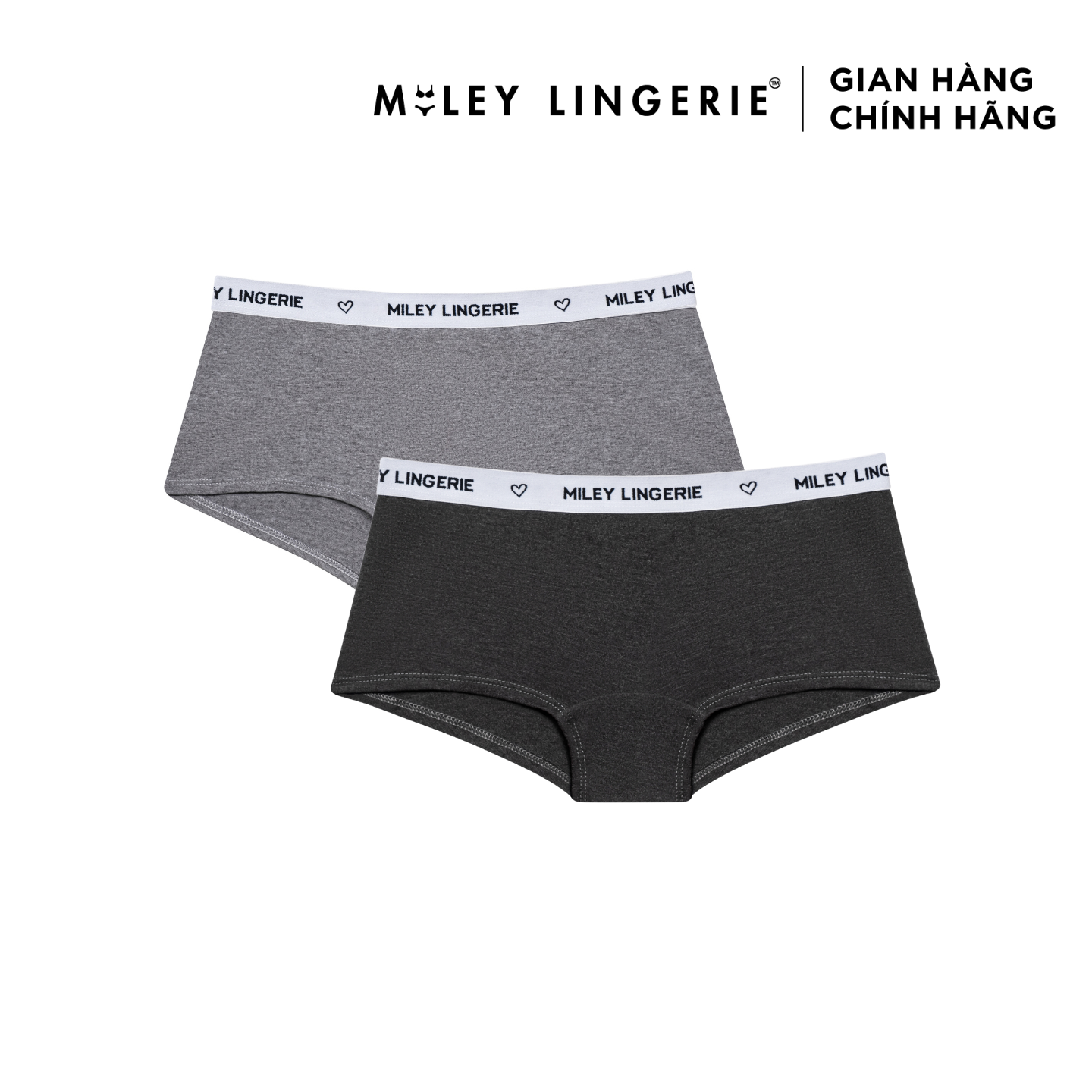 Combo 2 Quần Boy Short Sợi Vải Thiên Nhiên Miley Lingerie - Màu Ngẫu Nhiên