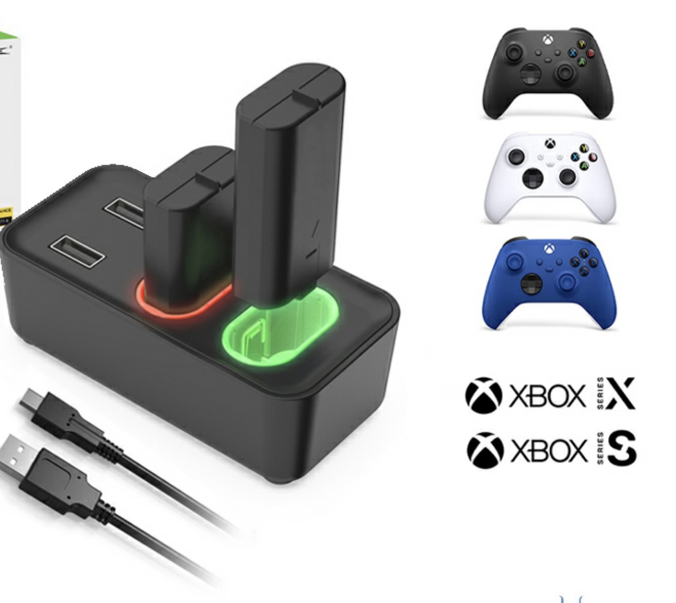 Bộ 2 pin sạc dành cho tay cầm XboxOne X S