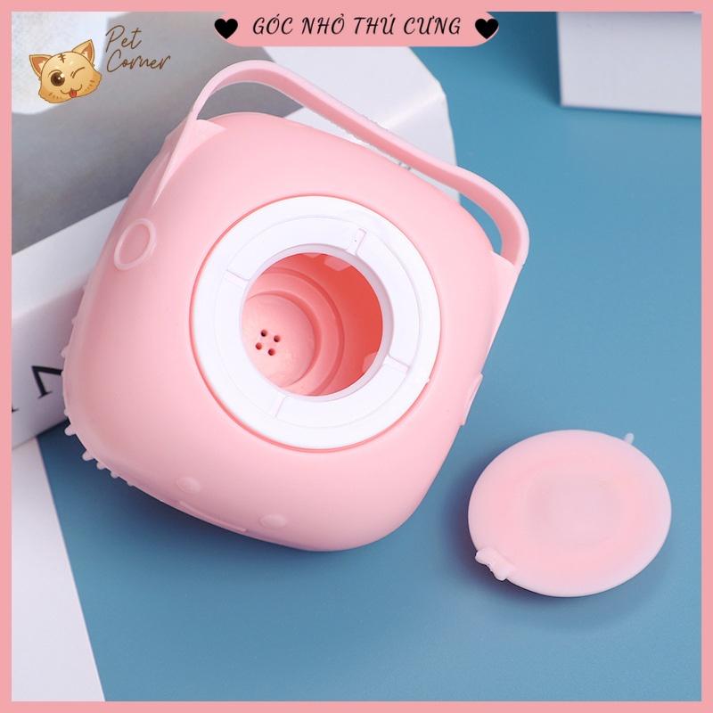Bàn chải tắm cho chó mèo
