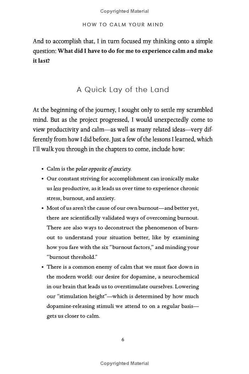 Sách ngoại văn: How To Calm Your Mind
