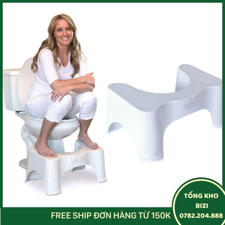 Ghế Kê Chân Toilet Chống Táo Bón Ngăn Ngừa Các Bệnh Tiêu Hóa Khi Đi Vệ Sinh - Free Ship Toàn Quốc